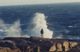 Peter got soaked! These waves were tremendous and the wind was so cold and strong that I could not keep still to get a good picture. But that's one of the things I love about Peter, he has this innate curiosity that would take him to the edge of all caution and bring him back again wiser and still more curious!